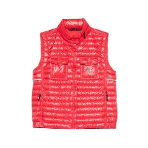 Moncler Grenoble Red Jackets - Waistcoat & Gilets Women